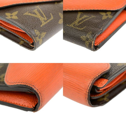 Louis Vuitton Marylou Compact Trifold Wallet Monogram Leather Orange M60495