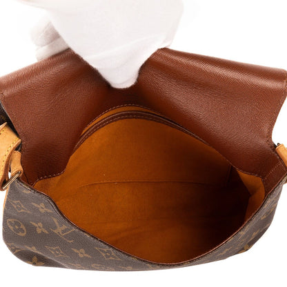 Louis Vuitton Musette Tango Brown Monogram Canvas Shoulder Bag — view 9