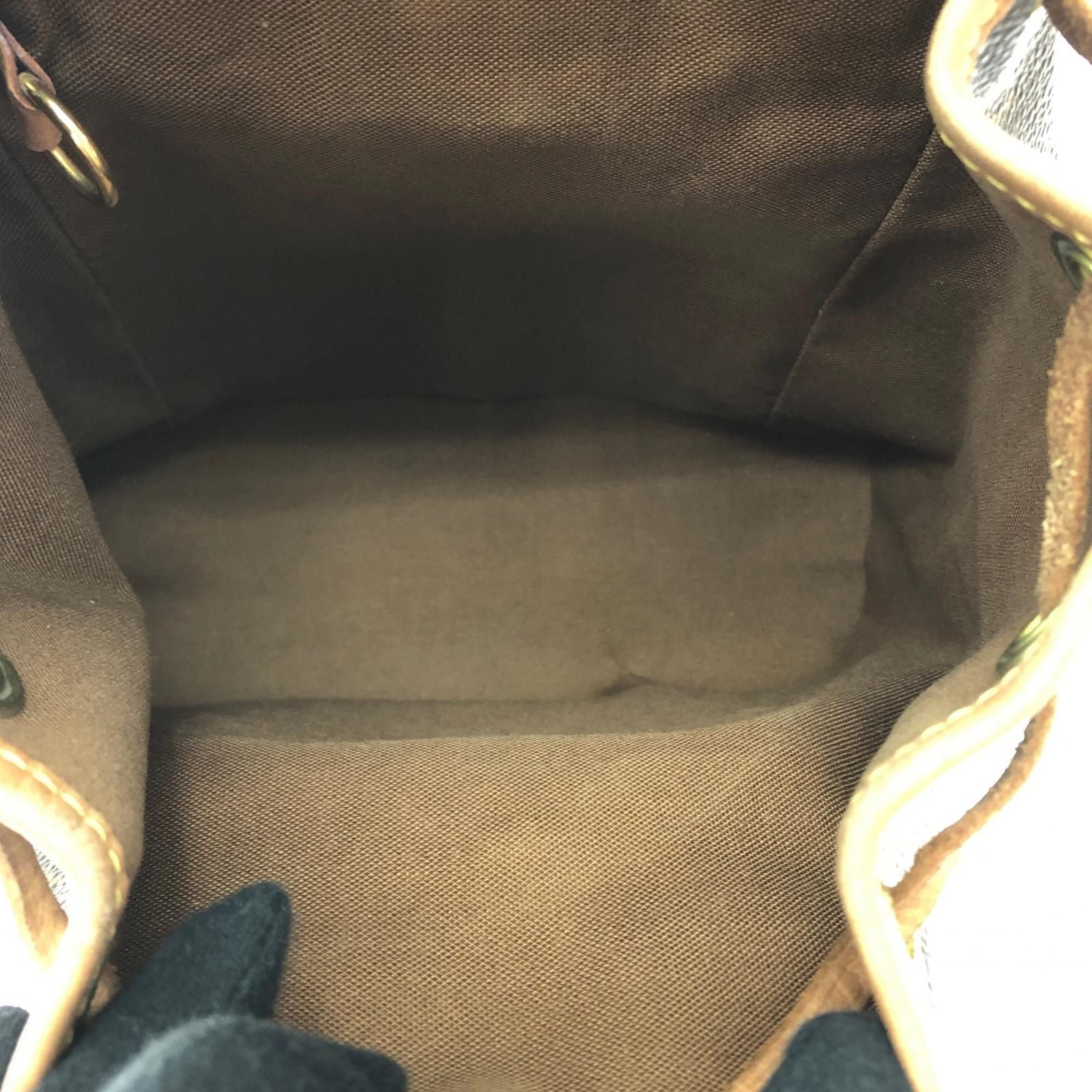 Louis Vuitton Women's Rucksack Monogram Mini Monsuri M51137 Brown