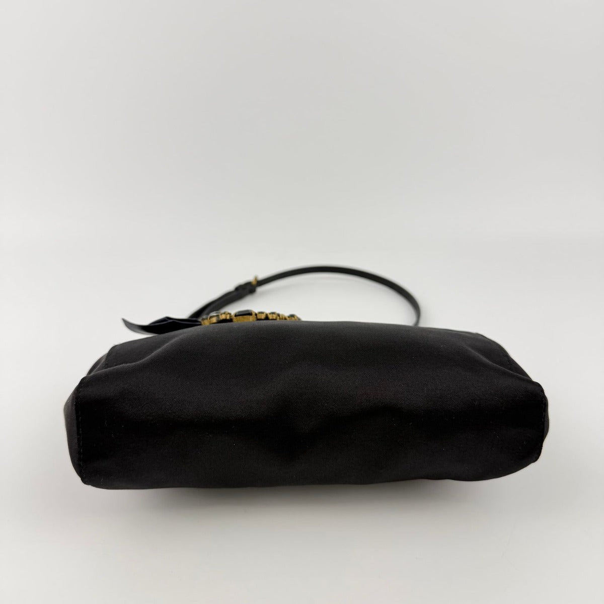 Miu Miu Handbag Black Satin Vintage — view 9