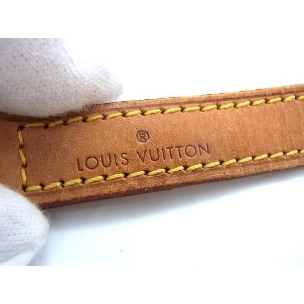Louis Vuitton Shoulder Strap For Leather Bag Brown Aw5286 — view 4