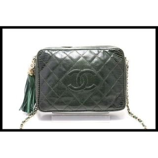 Chanel Quilted GD Metal Fittings Shoulder Bag