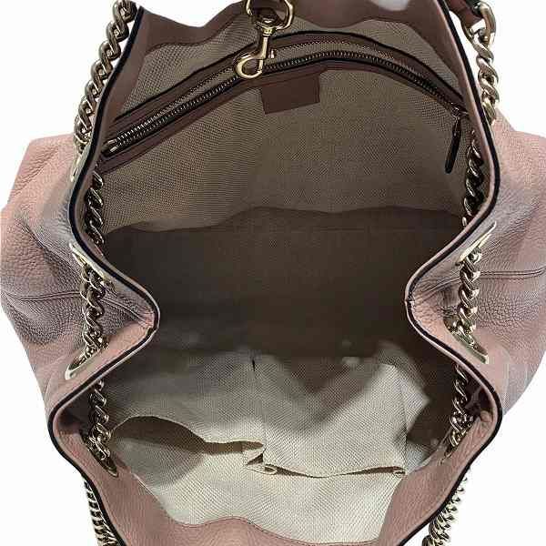 Gucci Soho 308982 Pink Bag Tote Shoulder Bag Women
