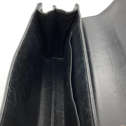 Chanel Chocobar Shoulder Bag Lambskin Black Gold Hardware