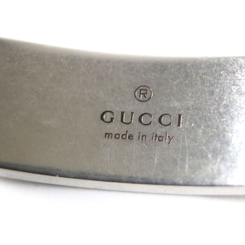 Gucci 728264 GG Bee Engraved Bracelet Engraved Ag925 Chain