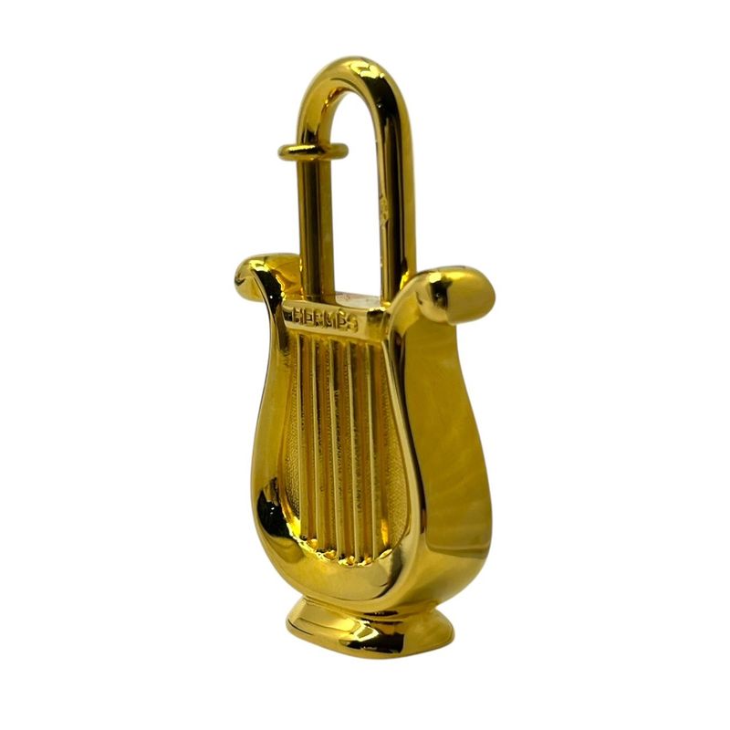 Hermes 1996 Limited Edition LA Musique Harp Cadena Charm Harp Cadena Charm