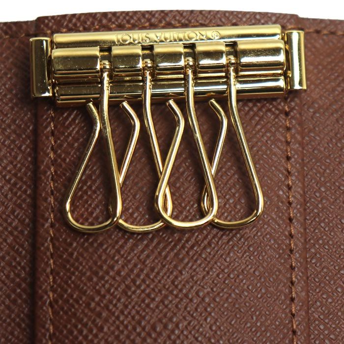 Louis Vuitton Multicles 4 Key Case Monogram Brown M62631 Ct1183 Unisex Preowned