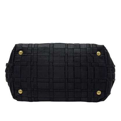 Prada Tote Bag - Black Braided Leather