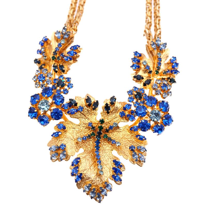Dior Rhinestone Necklace Ri