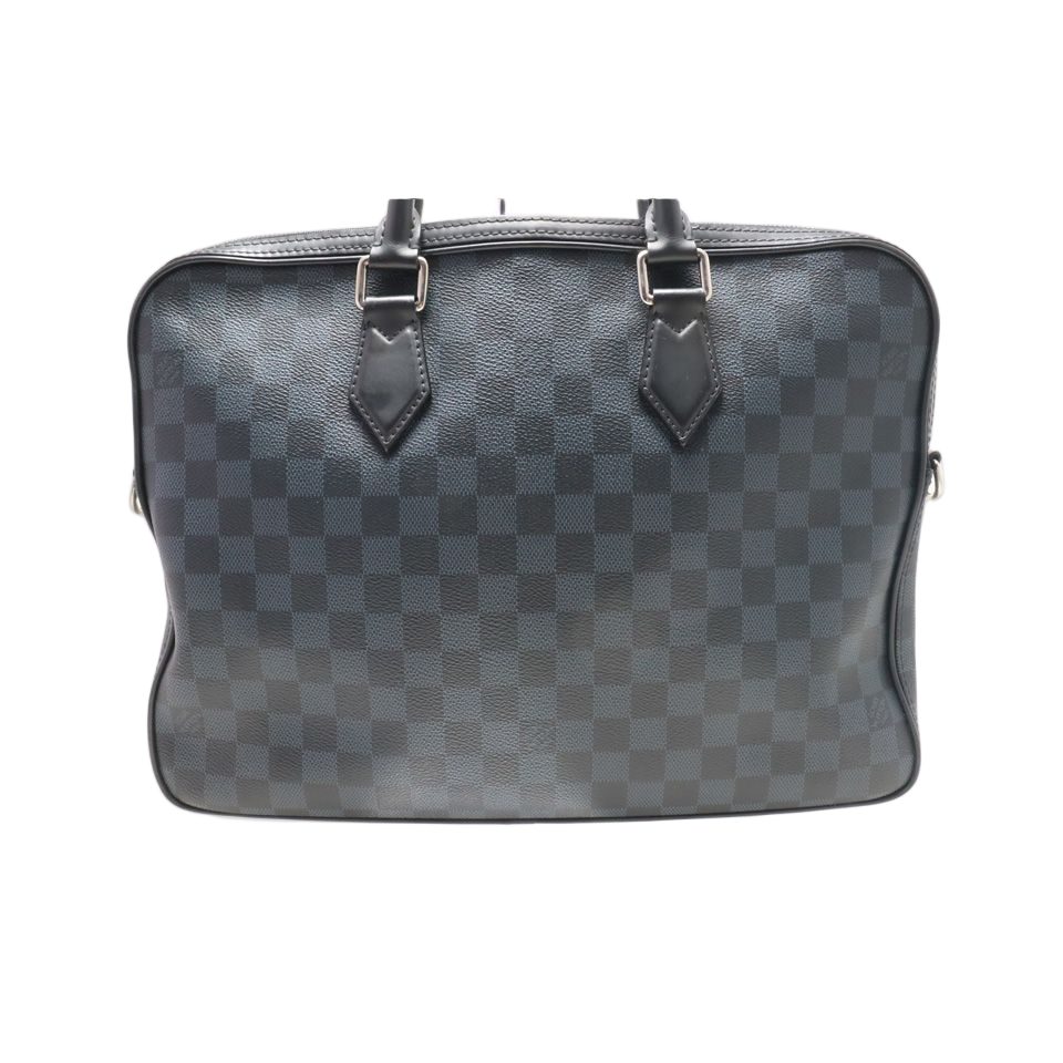 Louis Vuitton Damier Cobalt Dandy MM Briefcase Business