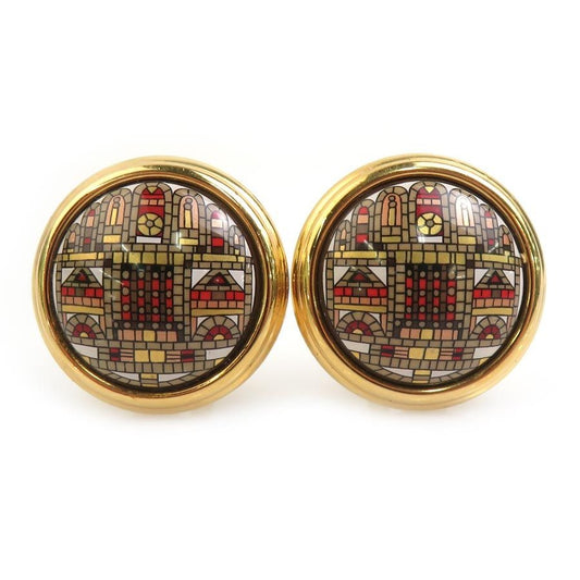 Hermes Earrings Gold