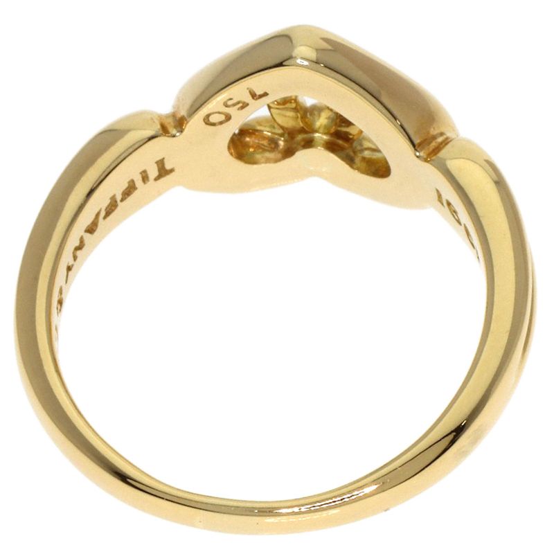 Tiffany & Co Tiffany & Co Ribbon Heart Ring - Ring 18K Yellow Gold Ladies