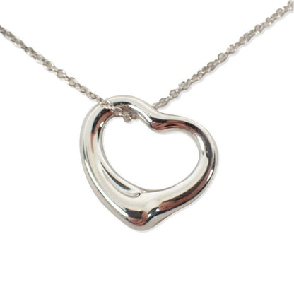 Tiffany & Co 925 Open Heart Pendant Necklace