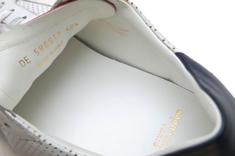 Saint Laurent/Yves Saint Laurent Shoes Sneakers Shoes Low-Cut Men Leather