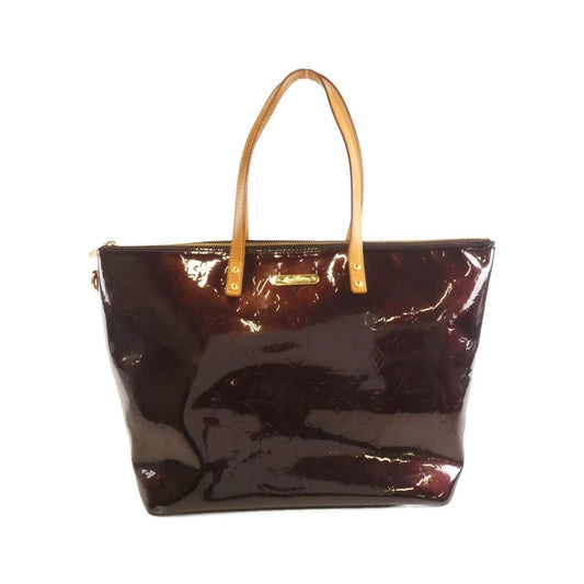 Louis Vuitton Vernis Bellevue GM Shoulder Bag Amarante