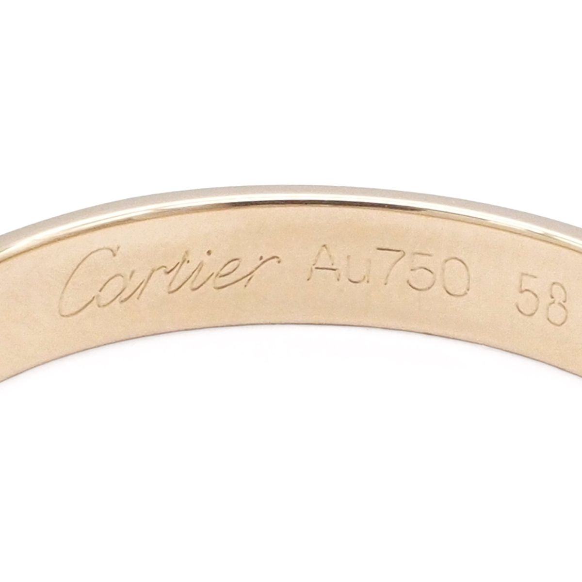 Cartier Ring Yellow Gold 18k Band — view 5