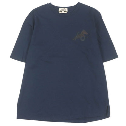 Hermes 22 SS Puzzle Esquettre Cotton Sheepskin Crew Neck Short Sleeve T-Shirt