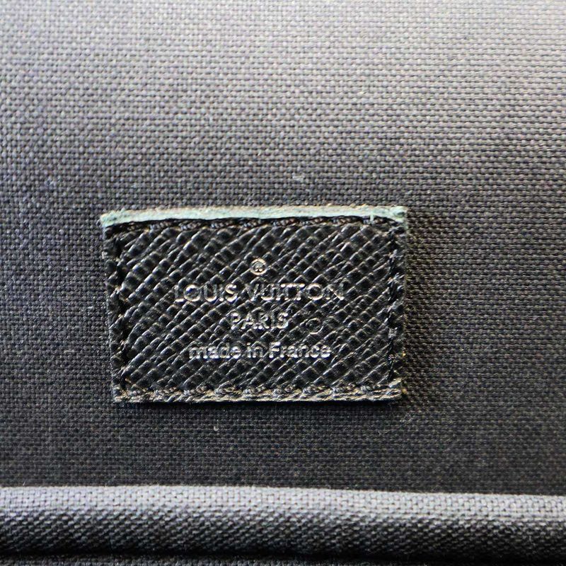 Louis Vuitton M32622 Anton Taiga Ardoise 2-Way Business Bag Serial Mb4058 Black