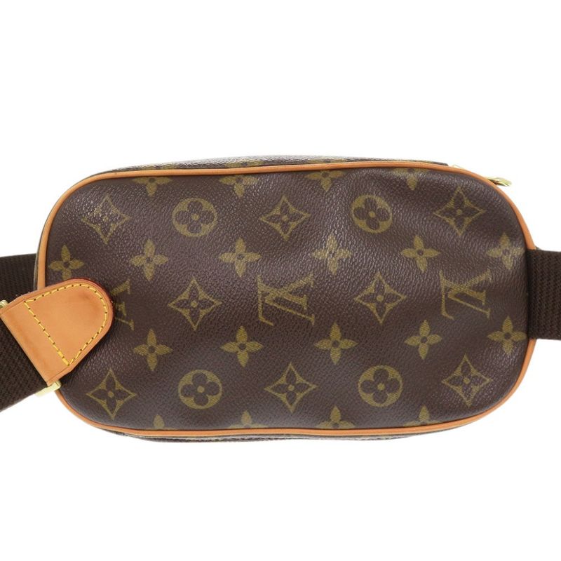 Louis Vuitton Pochette Gange Monogram M51870 Brown Body Bag LV 0574 Louis