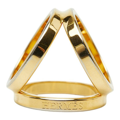 Hermes Trio Gold Plated Ring