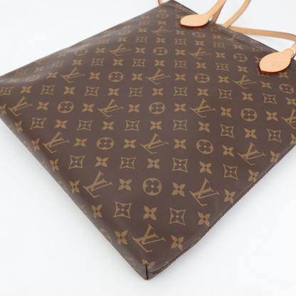 Louis Vuitton Monogram Carry It Tote Bag With Pouch M4519