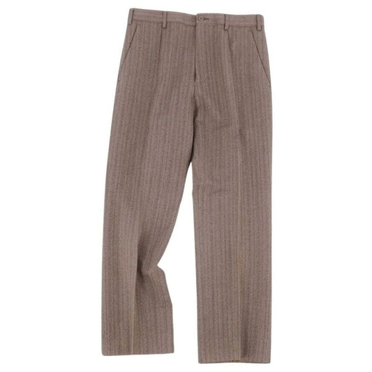 Gucci Pants Long Slack Wool Stock