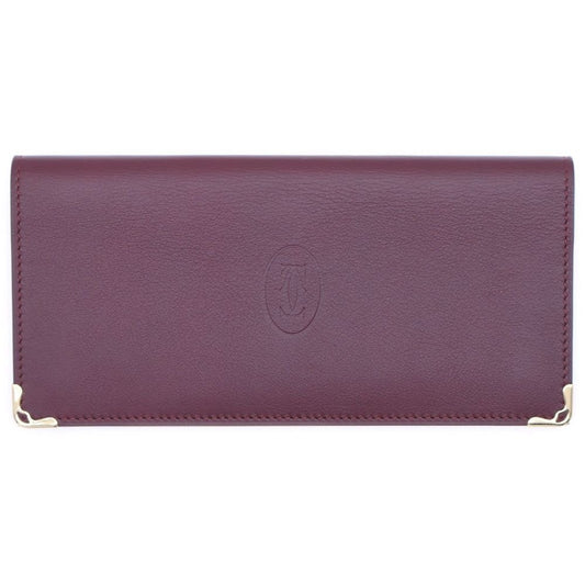 Cartier Must de Cartier Wallet Calfskin Gold