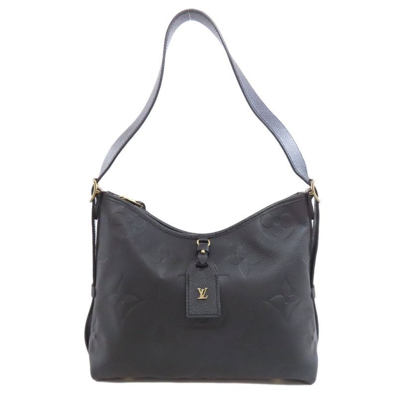 Louis Vuitton M46288 Carryall Zip NM PM Shoulder Bag Empreinte Women