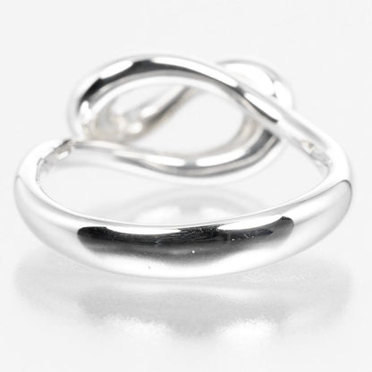 Tiffany & Co Open Wave Silver 925 Size 9 Ladies' 3.2g Ring