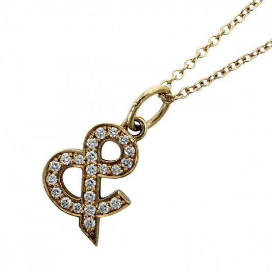 Tiffany & Co Necklace Ampersand Adjustable Star 18k YG 18k Yellow Gold Diamond