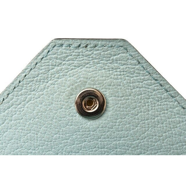Hermes Coin Case Purse le Van Cattle Leather Light Blue — view 8