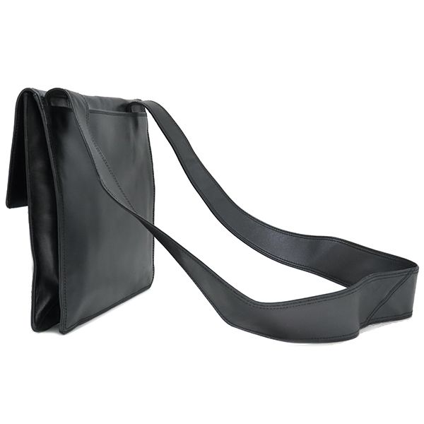 Chanel Shoulder Bag Logo Sakosh Leather Black 59***** [storage Bag