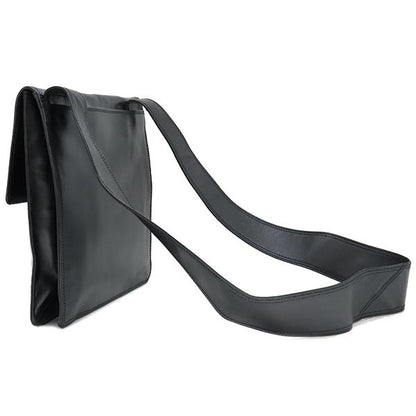 Chanel Shoulder Bag Logo Sakosh Leather Black 59***** [storage Bag