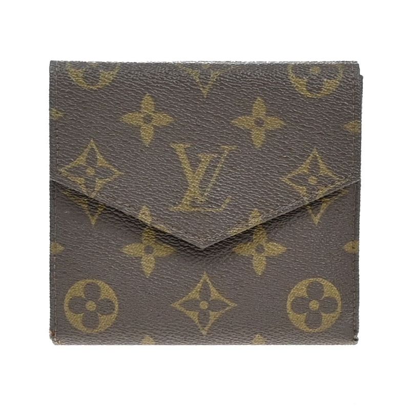 Louis Vuitton Wallet Portmonnais Billet Wallet Monogram M61660 09ka822