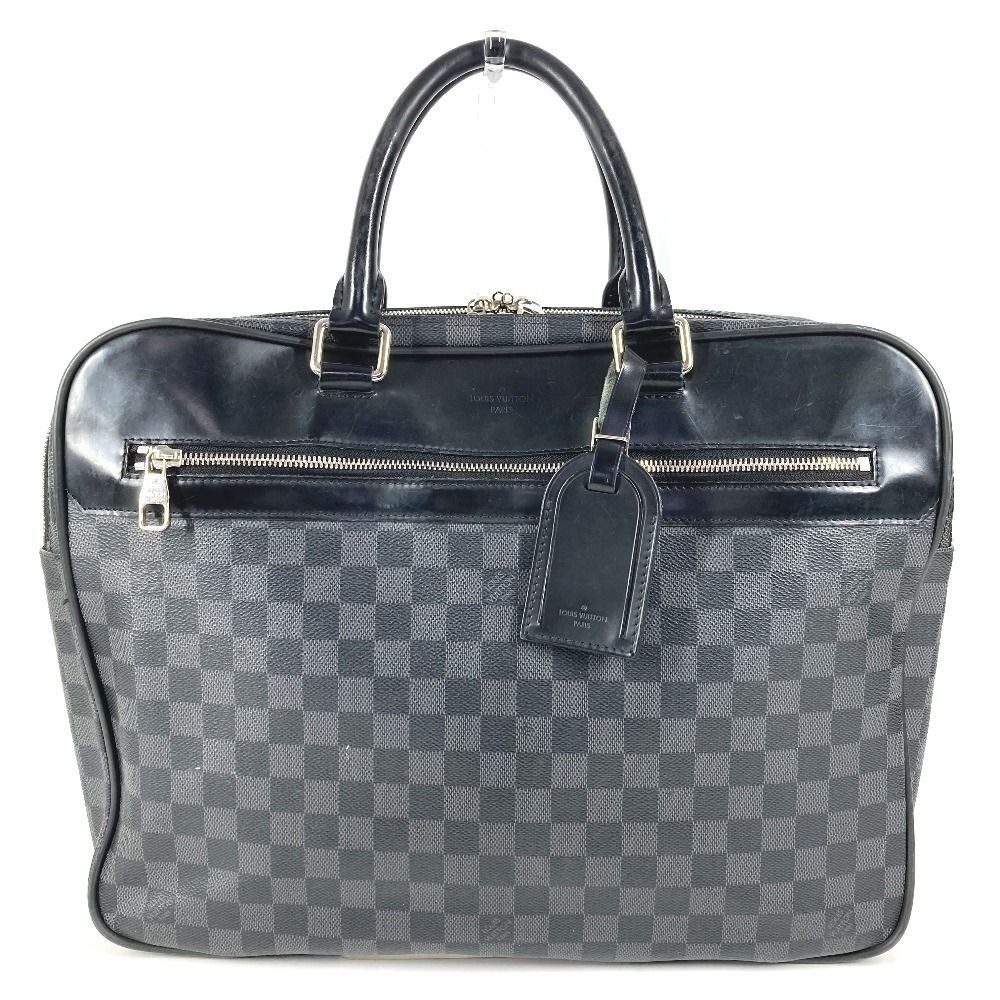 Louis Vuitton Business Bag Overnight Damier Graphite Canvas Black