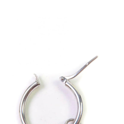 Prada 2jo750 Symbol Pendant Earrings Ag925 Current 2 Pieces Set Triangle Logo