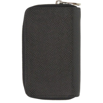 Louis Vuitton Zippy Coin Purse M32832 Taiga Leather Black Coin Case Wallet
