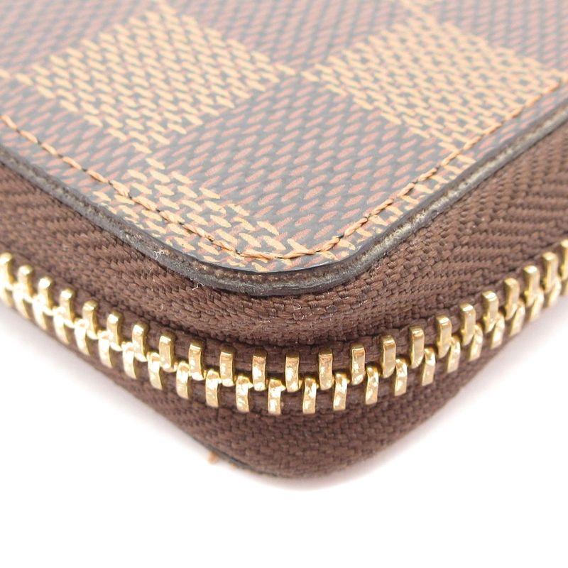 Louis Vuitton Damier Portefeuille Cles Mance N60534 Slize Long Wallet