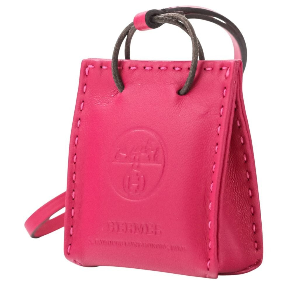 Hermes Sac Orange Bag Charm No Rose Mexico