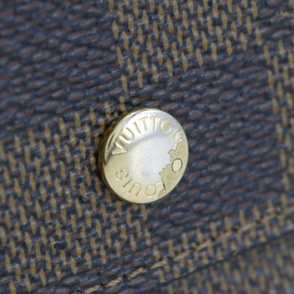 Louis Vuitton Portobier Carte Cles Di W Hook N61652 Damier Canvas Brown Sp0056