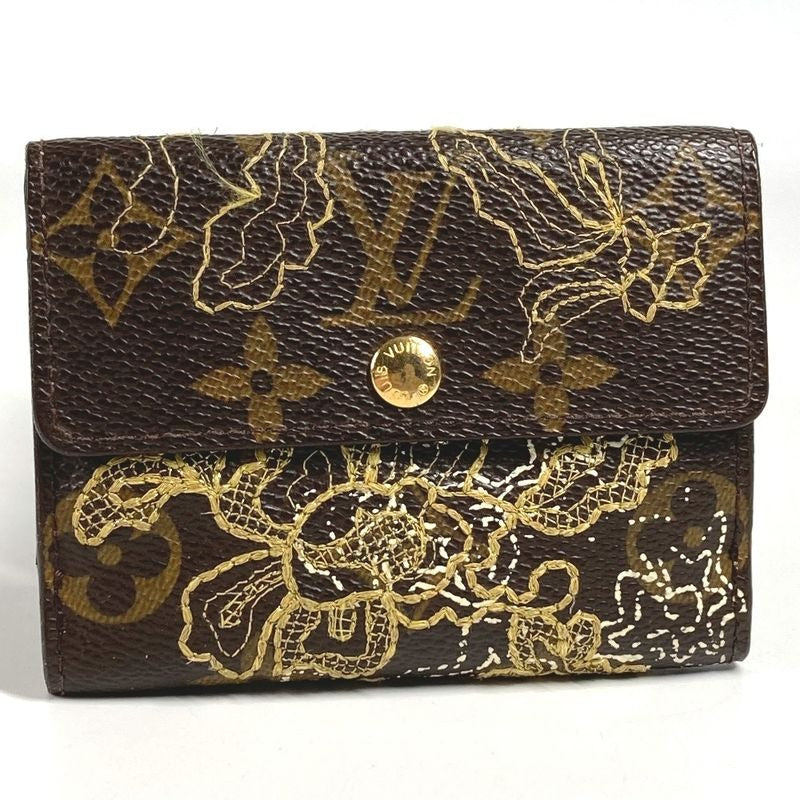 Louis Vuitton Bifold Wallet Ludlow Monogram Canvas Brown