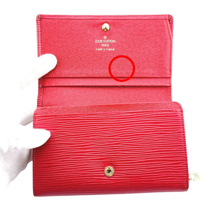 Louis Vuitton M63507 Epi Wallet Porte Monnaie Vie Trésor Bifold Wallet Louis
