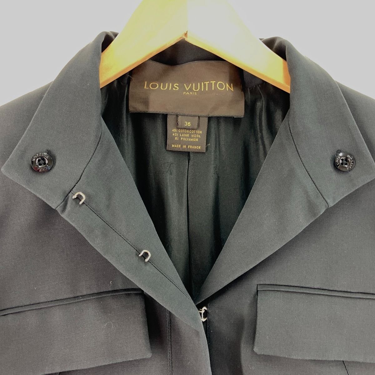 Louis Vuitton Suit Jacket Black