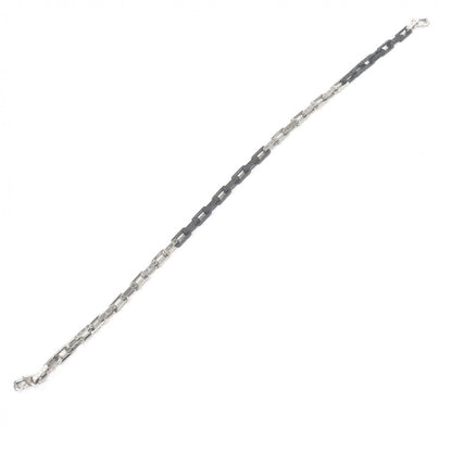 Louis Vuitton Necklace Monogram Silver Black — view 4