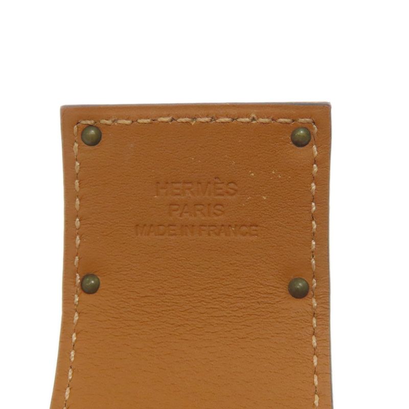 Hermes Kerry Dog Bangle Bracelet Swift Women