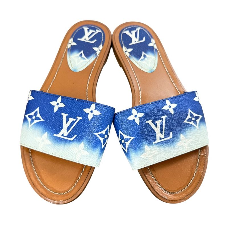 Louis Vuitton LV Escal Flat Sandals Mules Size 36 Equivalent to 23cm (9.06in)