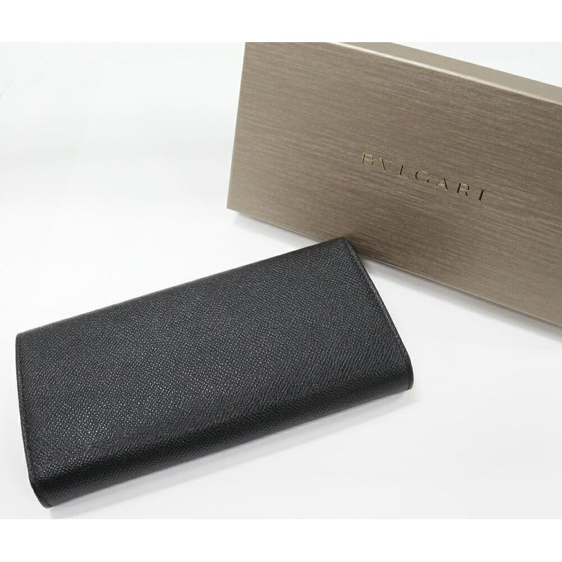 Bvlgari Long Wallet With Coin Purse Large Grained Calf — view 2