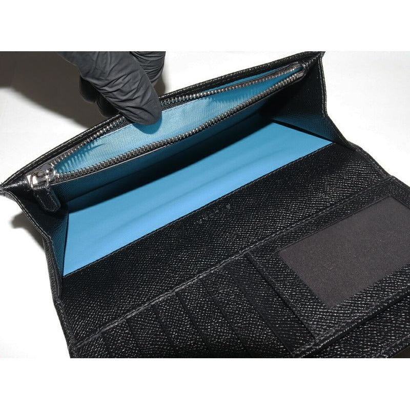 Bvlgari Long Wallet With Coin Purse Large Grained Calf — view 4