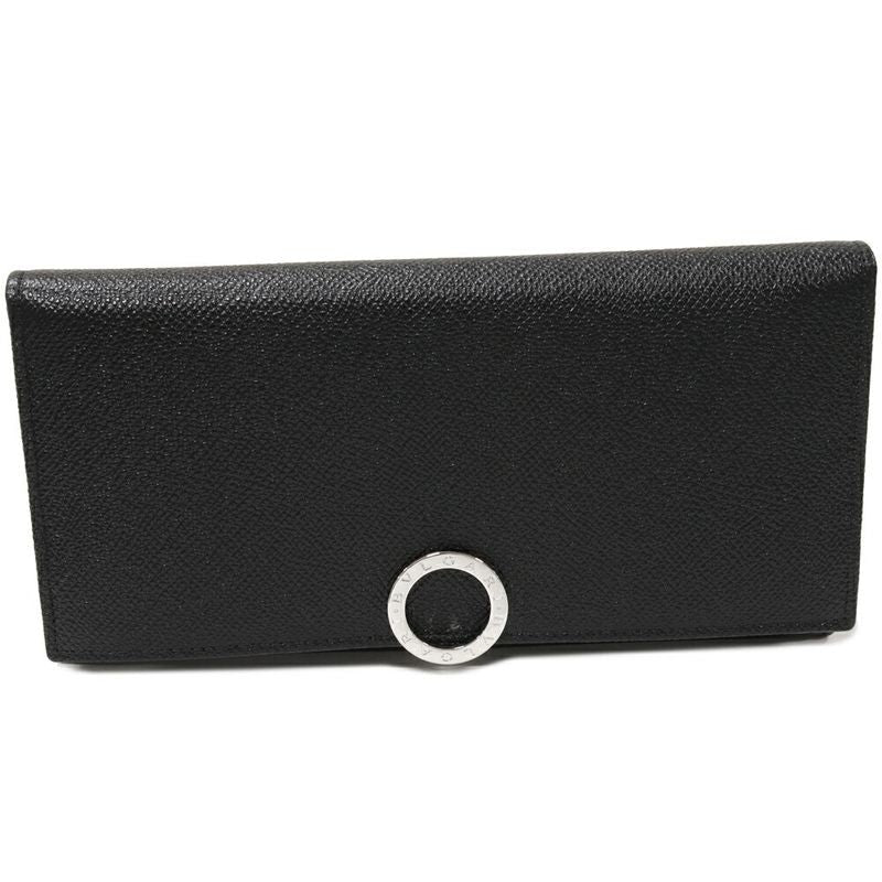 Bvlgari Long Wallet With Coin Purse Large Grained Calf