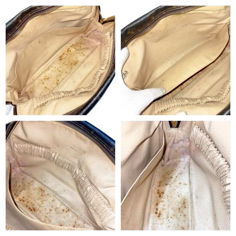 Louis Vuitton M47522 Monogram PVC Trousse Toilette 28 Brown 314745 Second Bag